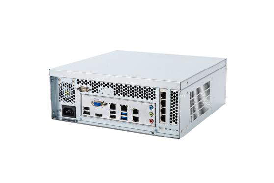 IPC-606-98L1嵌入式高性能英特尔酷睿8代9代C246/H310芯片组板载4英特尔千兆多网口壁挂式视觉检测原装工控机