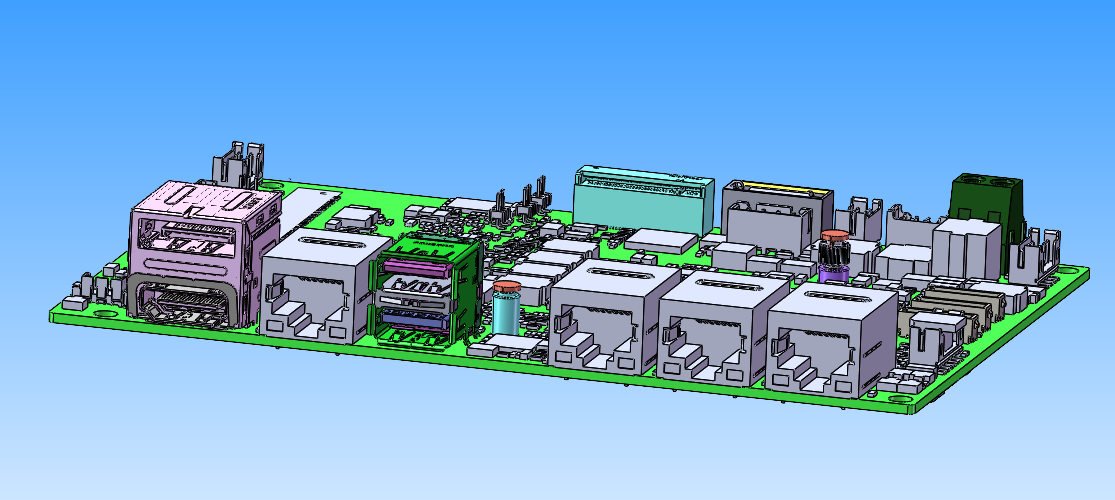 微星科技近期推出N97高性能3.5寸MS-CF27工业主板